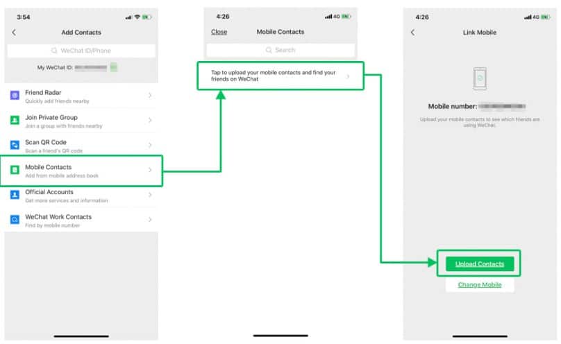 Cách kiểm tra số điện thoại đăng ký trên Wechat