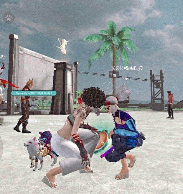 Chiêm ngưỡng thêm hình free fire nữ chụm đầu