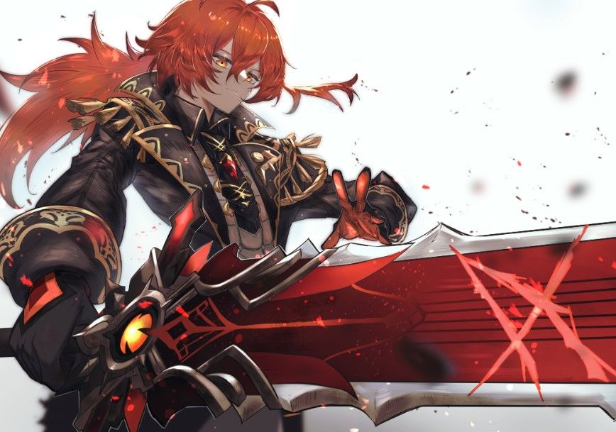 Diluc Genshin Impact Siêu Ngầu