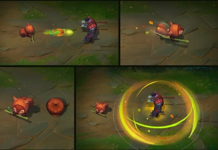 Giữ khoảng cách với kỹ năng bắn độc của Teemo