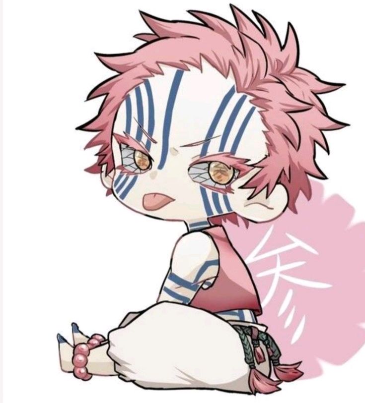 Hình Akaza Chibi