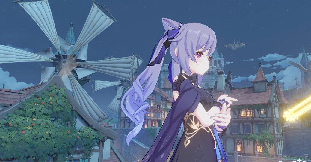 Hình Ảnh Keqing Genshin Impact Cực Cute