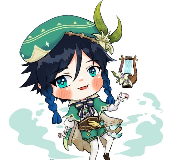 Hình Ảnh Venti Chibi
