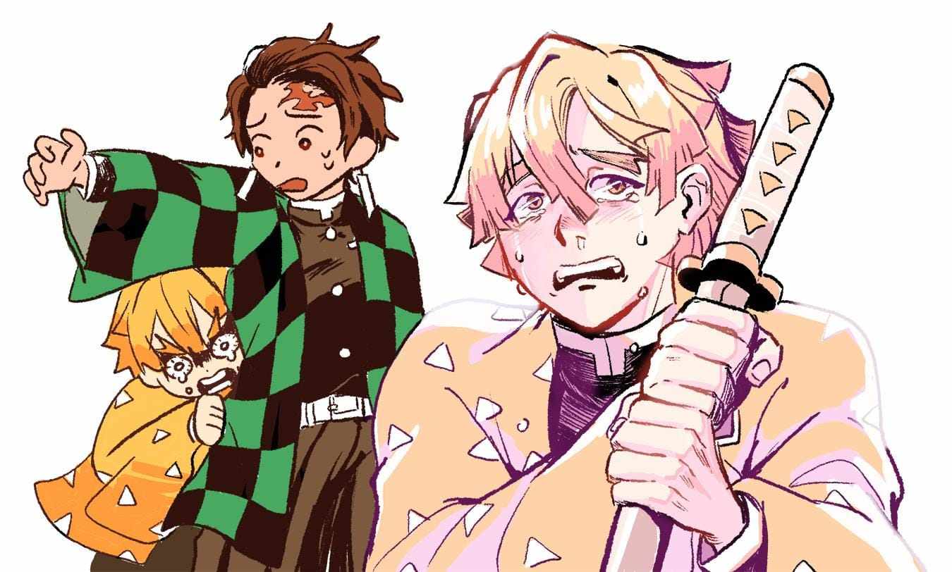 Hình Ảnh Zenitsu Sợ Hãi