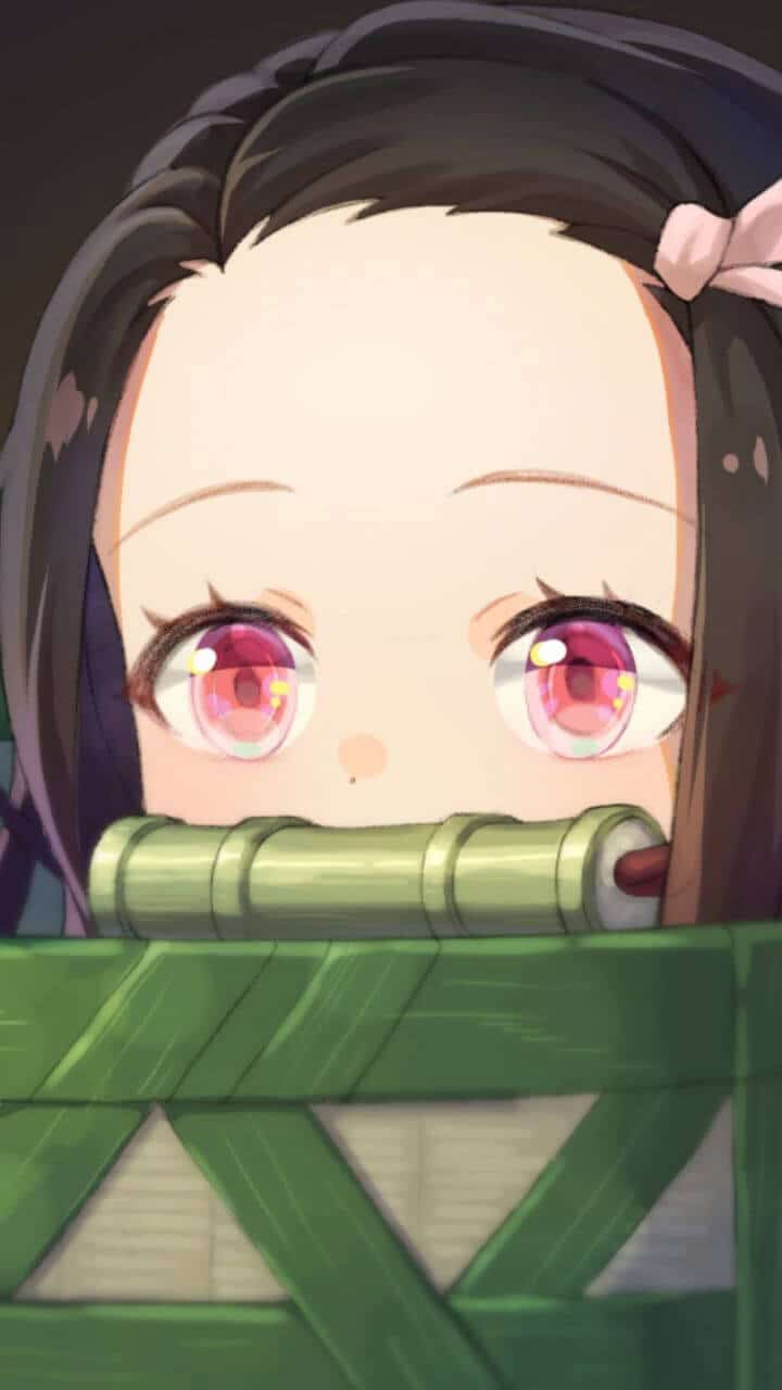 Hình Anime Nezuko Dễ Thương Cute