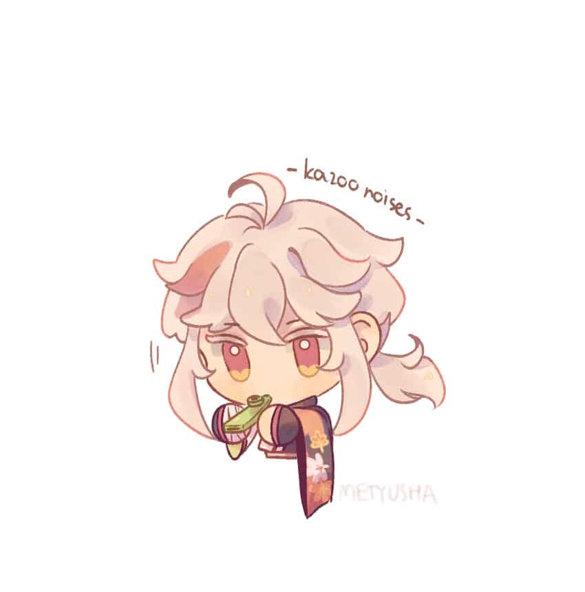 Hình Kazuha Chibi