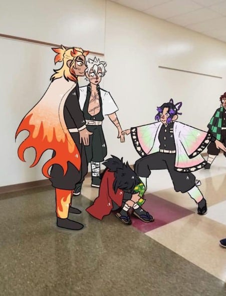 Hình Kimetsu Yaiba Hài, Buồn Cười