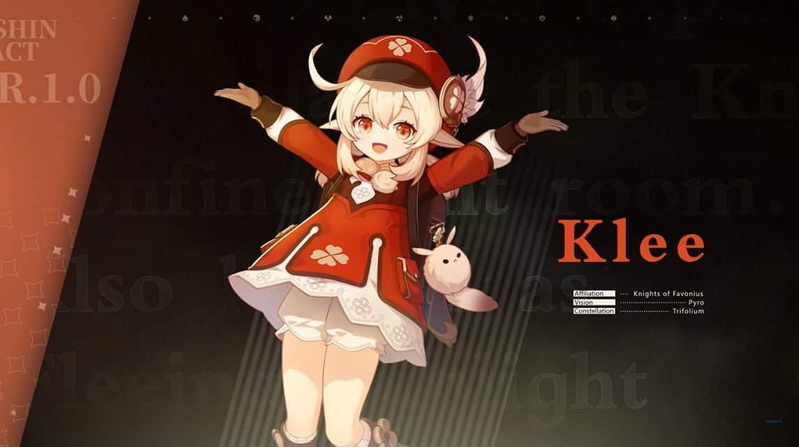 Hình Klee Genshin Impact mới nhất