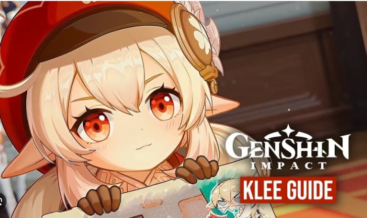 Hình Klee Genshin Impact siêu cute