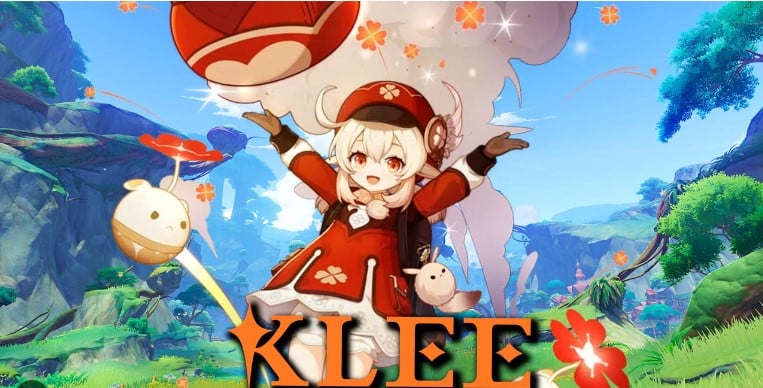 Hình Klee Genshin Impact vô cùng đáng yêu