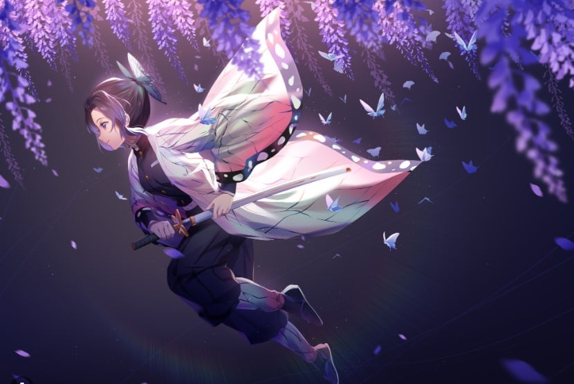 Hình Kochou Shinobu 4K ấn tượng