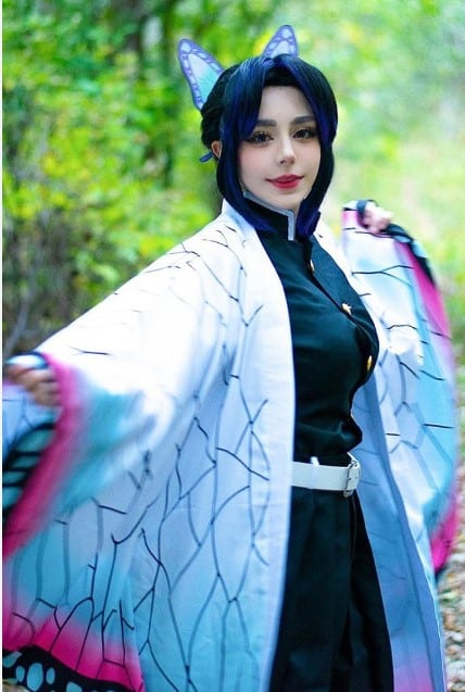 Hình Kochou Shinobu cosplay xinh đẹp nhất
