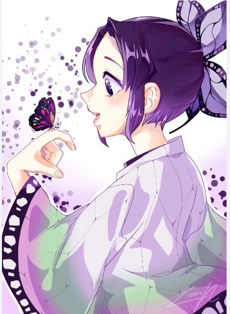 Hình Kochou Shinobu siêu ngộ nghĩnh