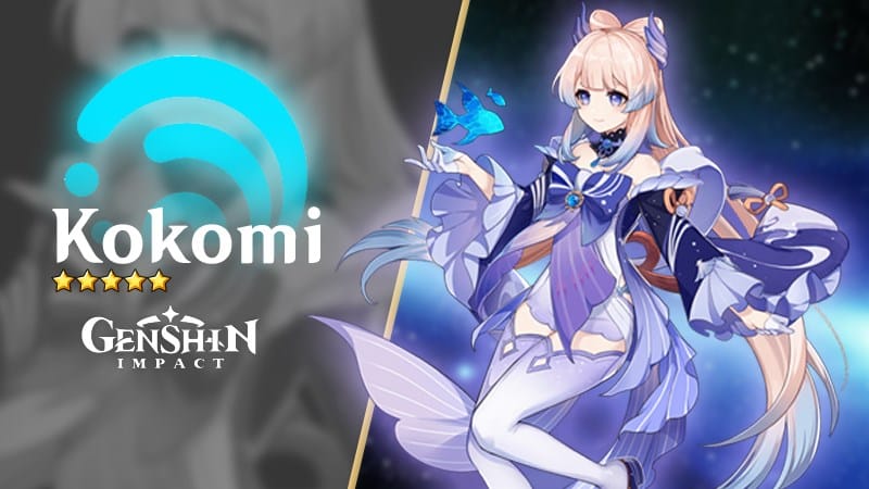 Hình Kokomi Genshin Impact dẽ thương