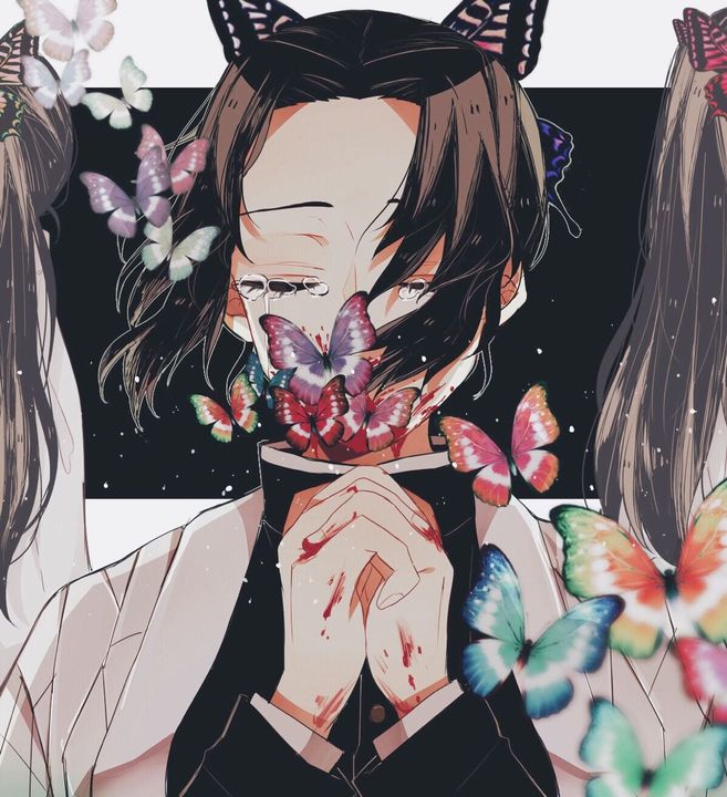 Hình NV Kimetsu Yaiba Buồn