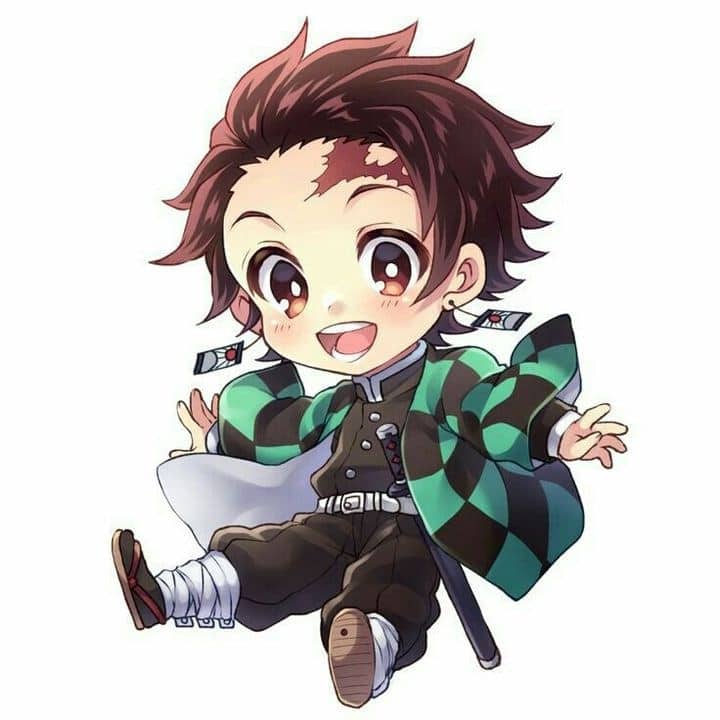 Hình NV Tanjiro Chibi Cute