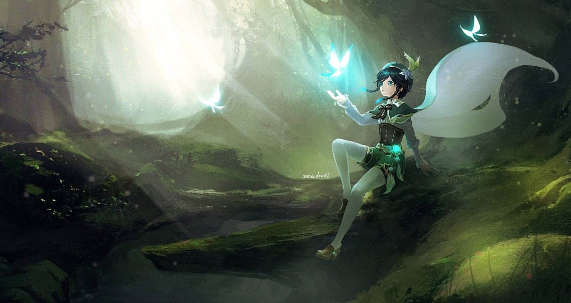 Hình Nền Venti Đẹp