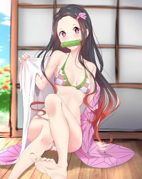 Hình Nezuko Sexy