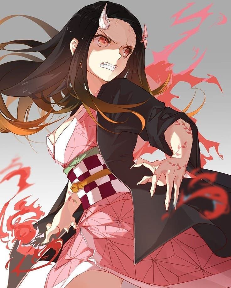 Hình Nezuko TGDQ Ngầu Lòi