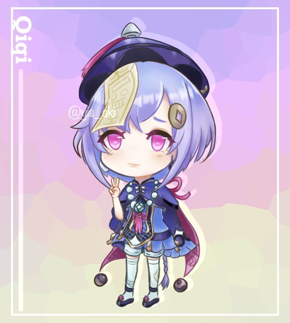 Hình Qiqi Chibi