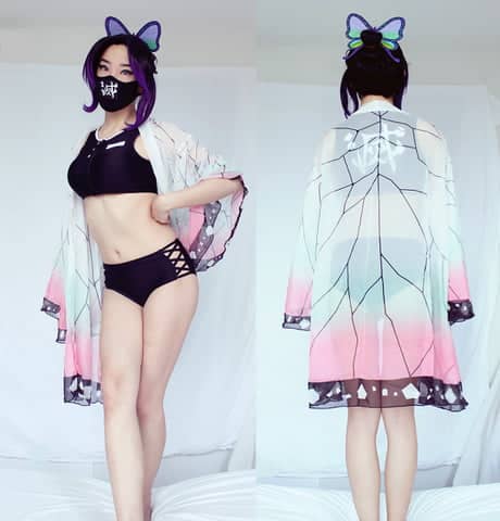 Hình Shinobu cosplay gợi cảm quyến rũ