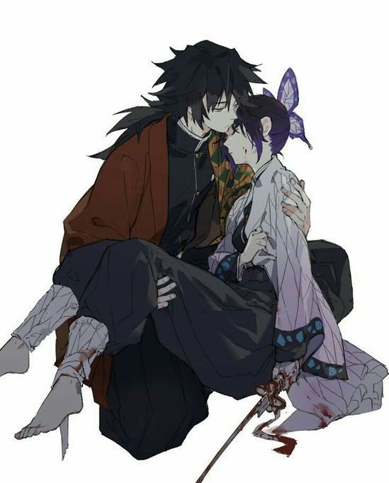 Hình Shinobu và Tomioka chết ý nghĩa