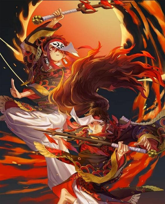 Hình Yoriichi Dưới Ánh Trăng
