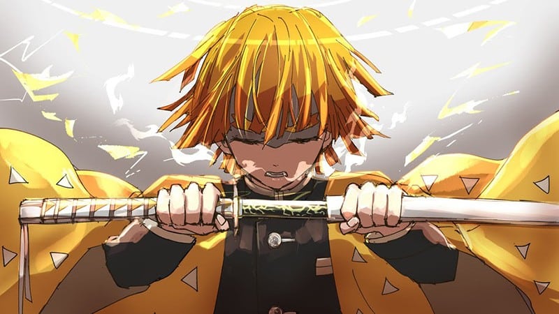 Hình Zenitsu Ngầu
