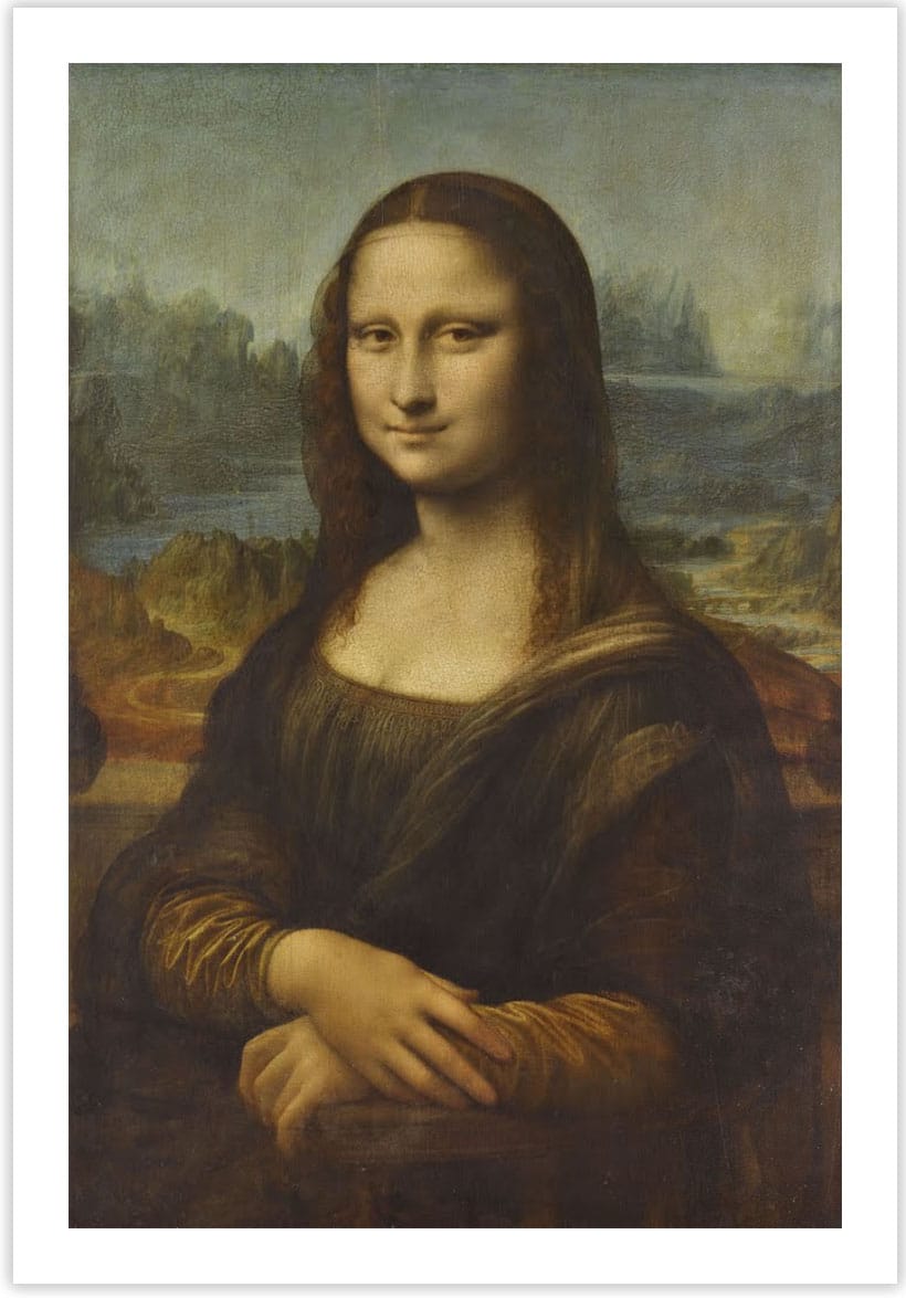 Hình ảnh Mona Lisa gốc cực đẹp