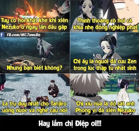 Hình ảnh Shinobu chế troll vui nhộn