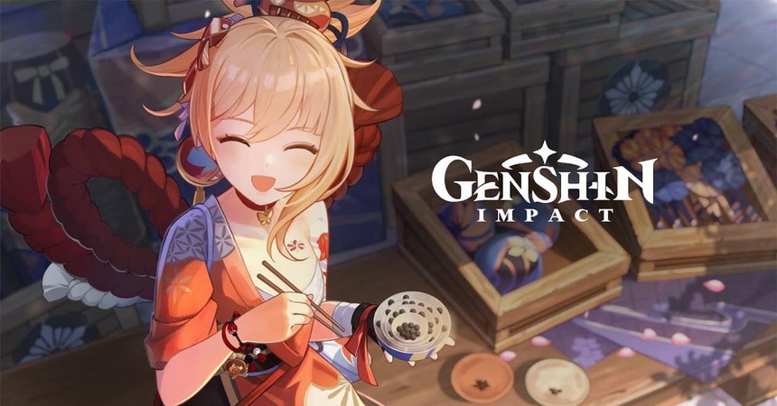 Hình ảnh Yoimiya Genshin Impact siêu dễ thương