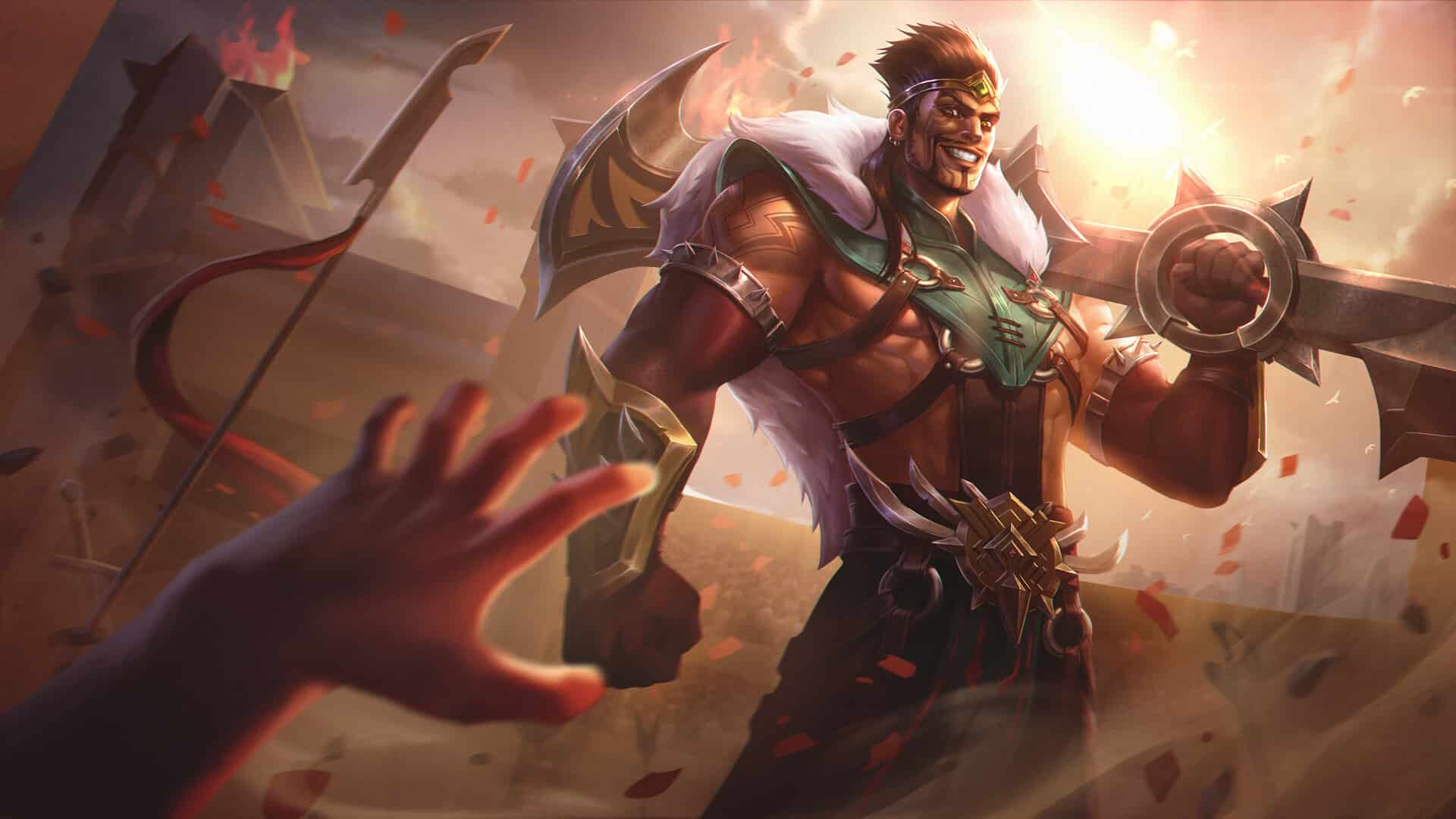 Hình ảnh tướng Draven đẹp ngầu