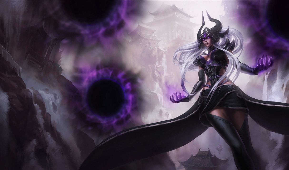 Hình ảnh tướng Syndra độc đáo