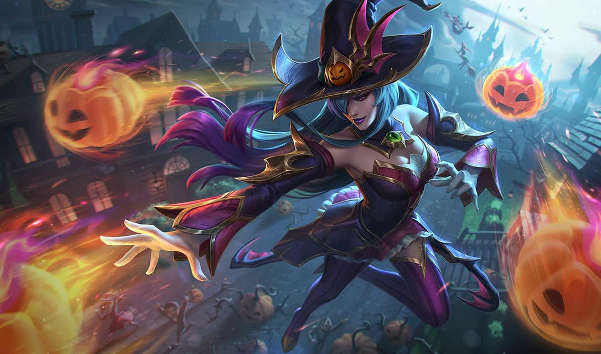 Hình ảnh tướng Syndra ngầu lòi