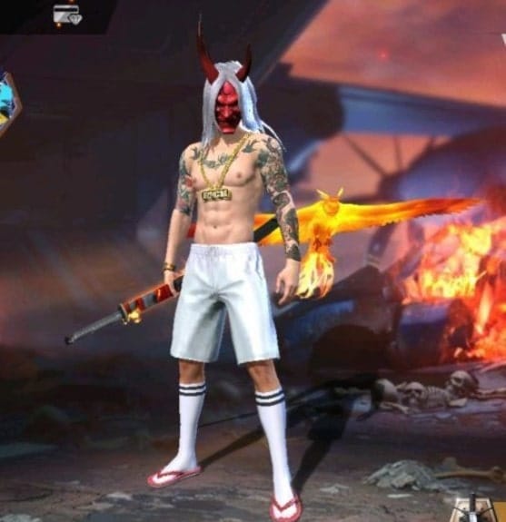 Hình đầu sừng Free Fire