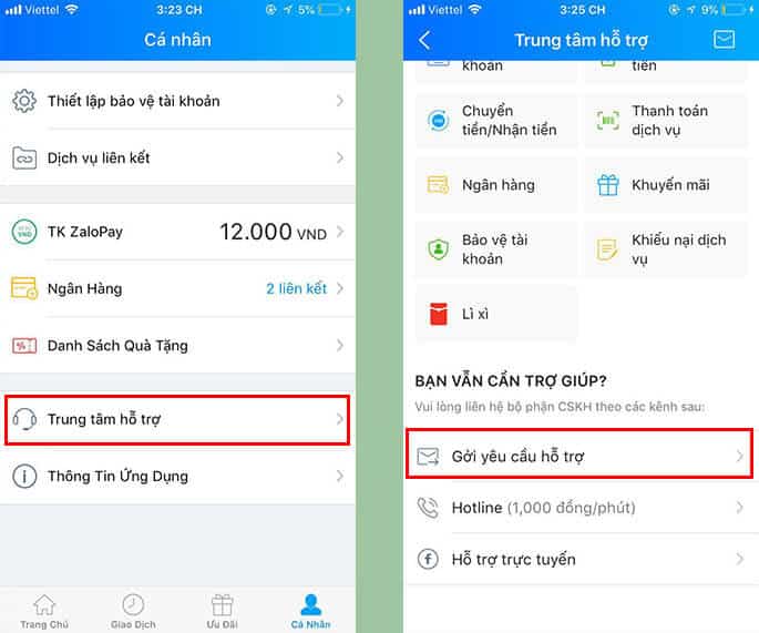Liên Hệ Với Bộ Phận Hỗ Trợ Zalo