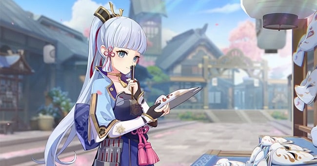 NV Ayaka Đẹp Game Genshin