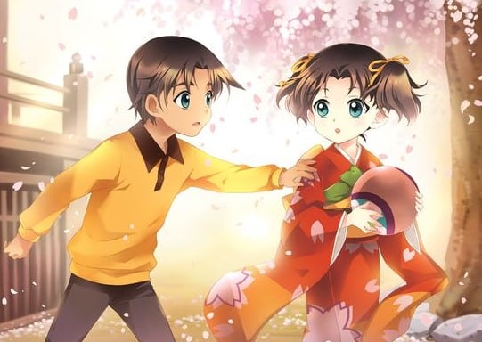 NV Kazuha Và Heiji Đẹp