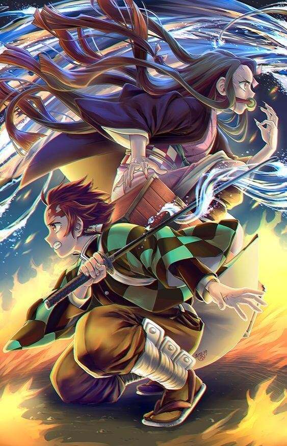 Nền Điện Thoại Kimetsu Yaiba