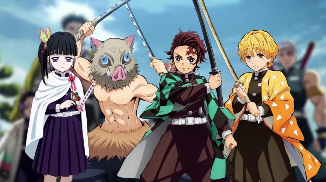 Nền Kimetsu Yaiba 4K