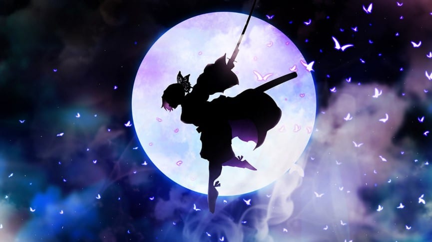 Nền Kimetsu Yaiba Ánh Trăng