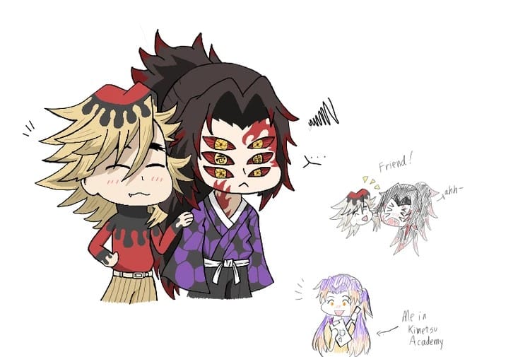 Nền Kokushibou Cute