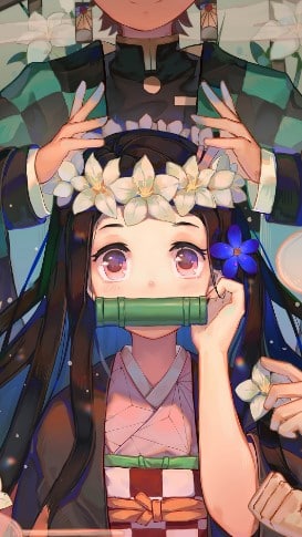 Nền Nezuko Cute