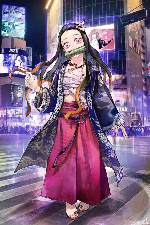 Nezuko Hiện Đại Đẹp