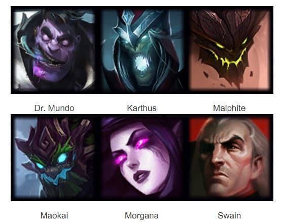 Những Tướng Khắc Chế Lissandra