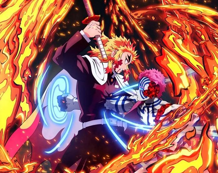 Rengoku Và Akaza