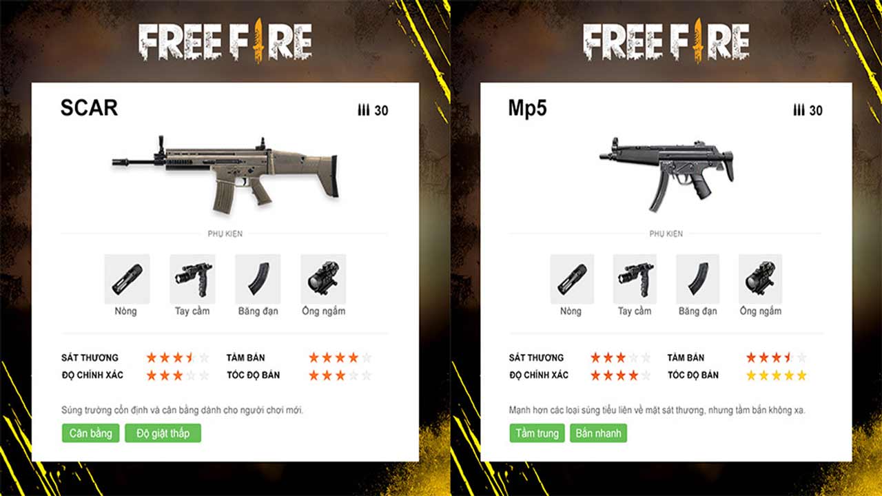 SCAR + MP5