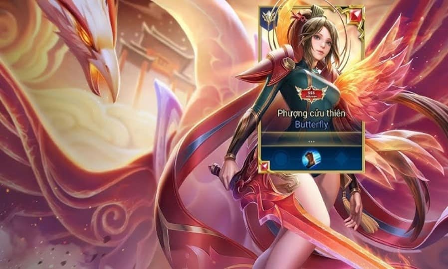 Skin Butterfly Phượng Cửu Thiên