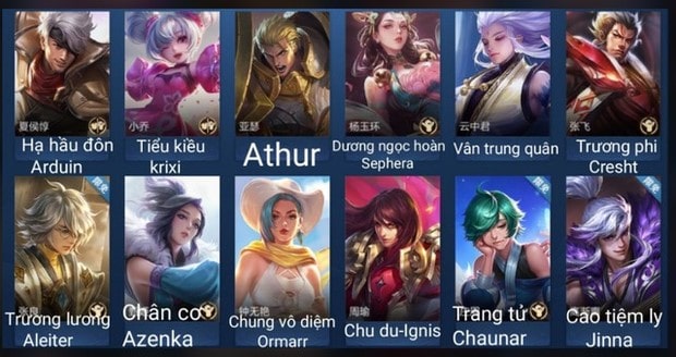 So sánh tướng LQ và VGVD