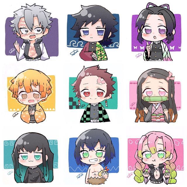 Thanh Gươm Diệt Quỷ Chibi Siêu Cute